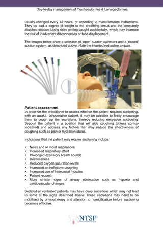 Suctioning.pdf nursing health criticalss | PDF