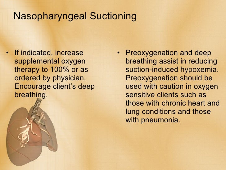Suctioning Procedure
