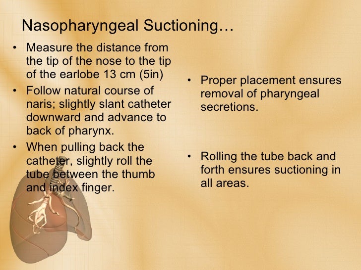 Suctioning Procedure