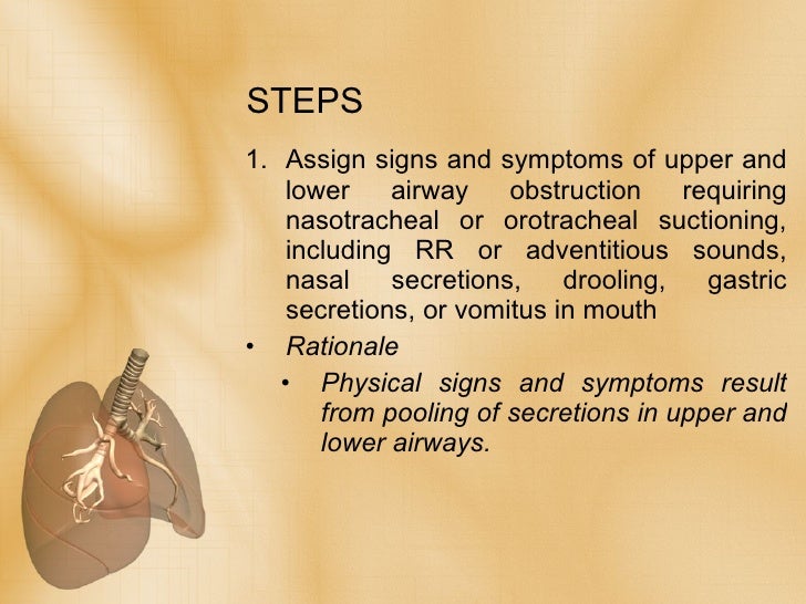 Suctioning Procedure