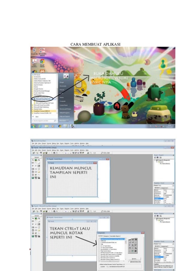 TUGAS AKHIR(TUTORIAL MEMBUAT APLIKASI)
