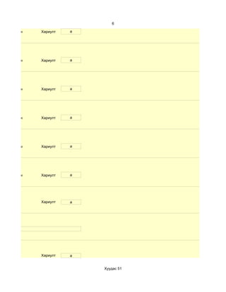 6

d. Маш сайн   Хариулт   a




d. Маш сайн   Хариулт   a




d. Маш сайн   Хариулт   a




d. Маш сайн   Хариулт   a




d. Маш сайн   Хариулт   a




d. Маш сайн   Хариулт   a




              Хариулт   a




              Хариулт   a


                            Хуудас 51
 