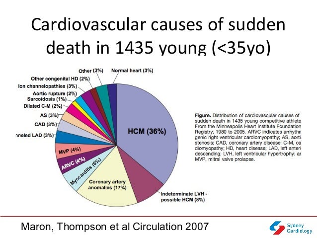 Sudden Cardiac Death and Arrythmias