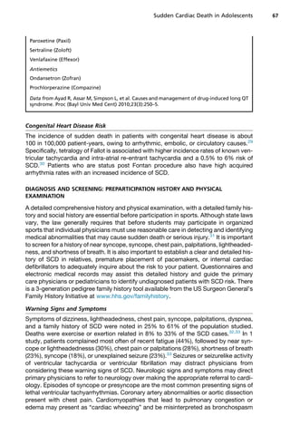 Sudden cardiac death in adolescents | PDF