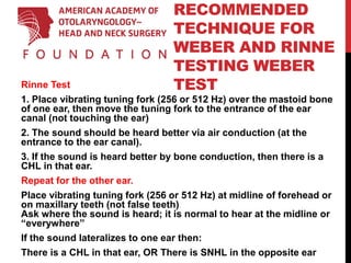Sudden sensorineural hearing loss me | PPTX