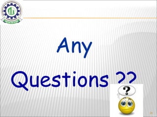 Any Questions ?? 