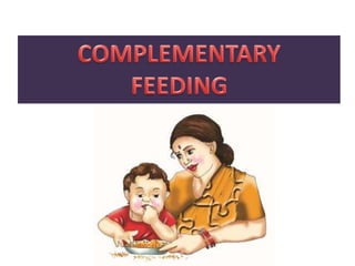 complementary feeding | PPT