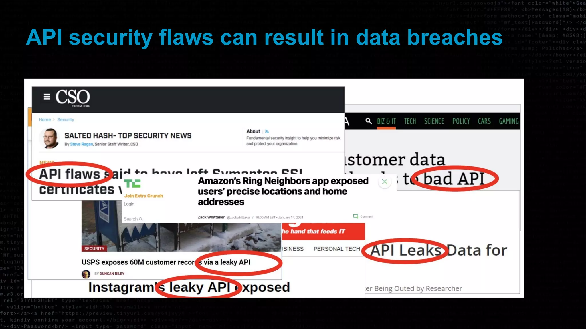 © 2023 Sudhir Chepeni
10
API security flaws can result in data breaches
 