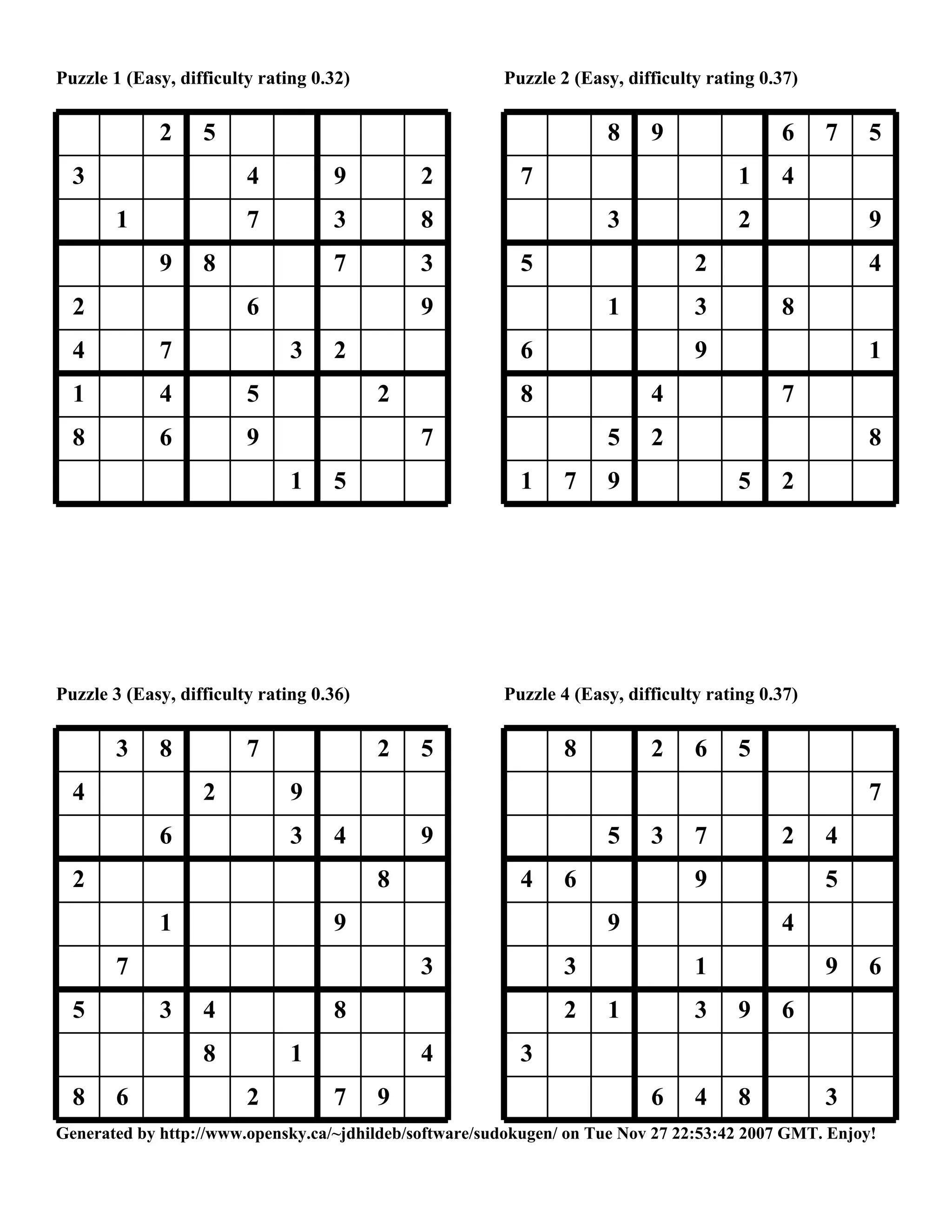 Sudoku