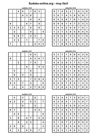 Sudoku | PDF