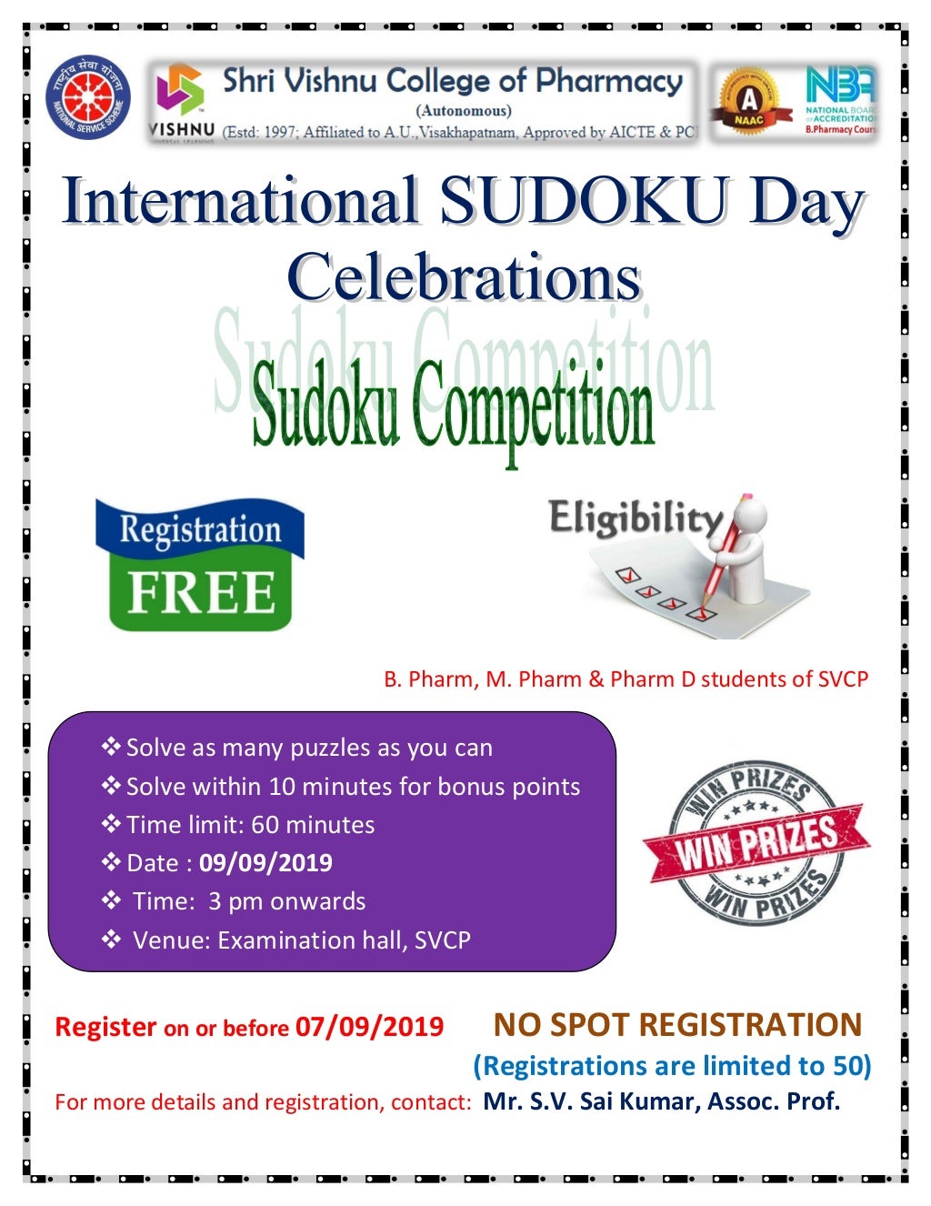 Sudoku competition