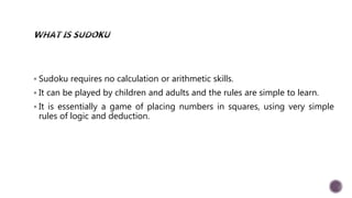 Solve Sudoku using Constraint Propagation- Search and Genetic Algorithm ...