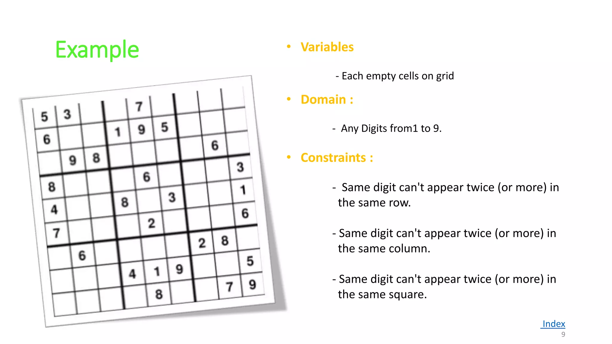 Sudoku solver | PPTX