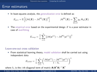 Surrogate models for uncertainty quantification and reliability ...
