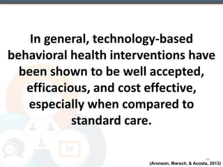 Enable anonymity 
44 
(Marsch, 2012) 
 