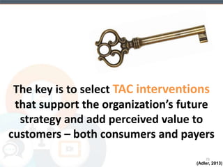 Completion of homework assignments in 
CBT4CBT was significantly correlated with 
outcome and a significant predictor of Tx 
involvement. 
(Carroll et al., 2014 73 
 