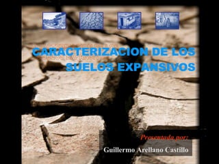 CARACTERIZACION DE LOS SUELOS EXPANSIVOS CARACTERIZACION DE LOS SUELOS EXPANSIVOS Presentada por: Guillermo Arellano Castillo 
