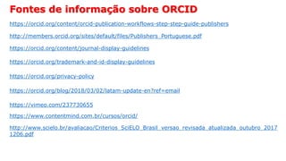 ORCID: o identificador digital que personaliza o autor 