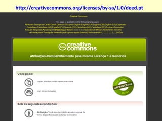 http://creativecommons.org/licenses/by-sa/1.0/deed.pt   