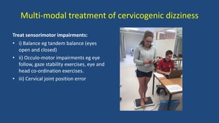 Cervicogenic Dizziness - identification and treatment | PPTX