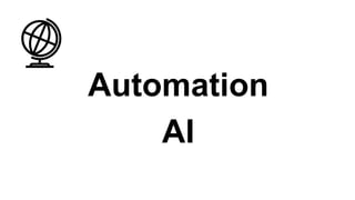 Automation
AI
 
