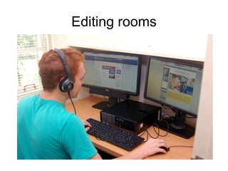 Editing rooms

 