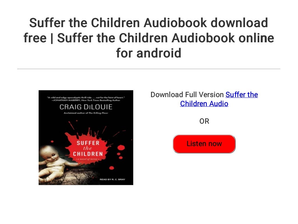 Suffer the Children Audiobook download free | Suffer the Children Aud…
