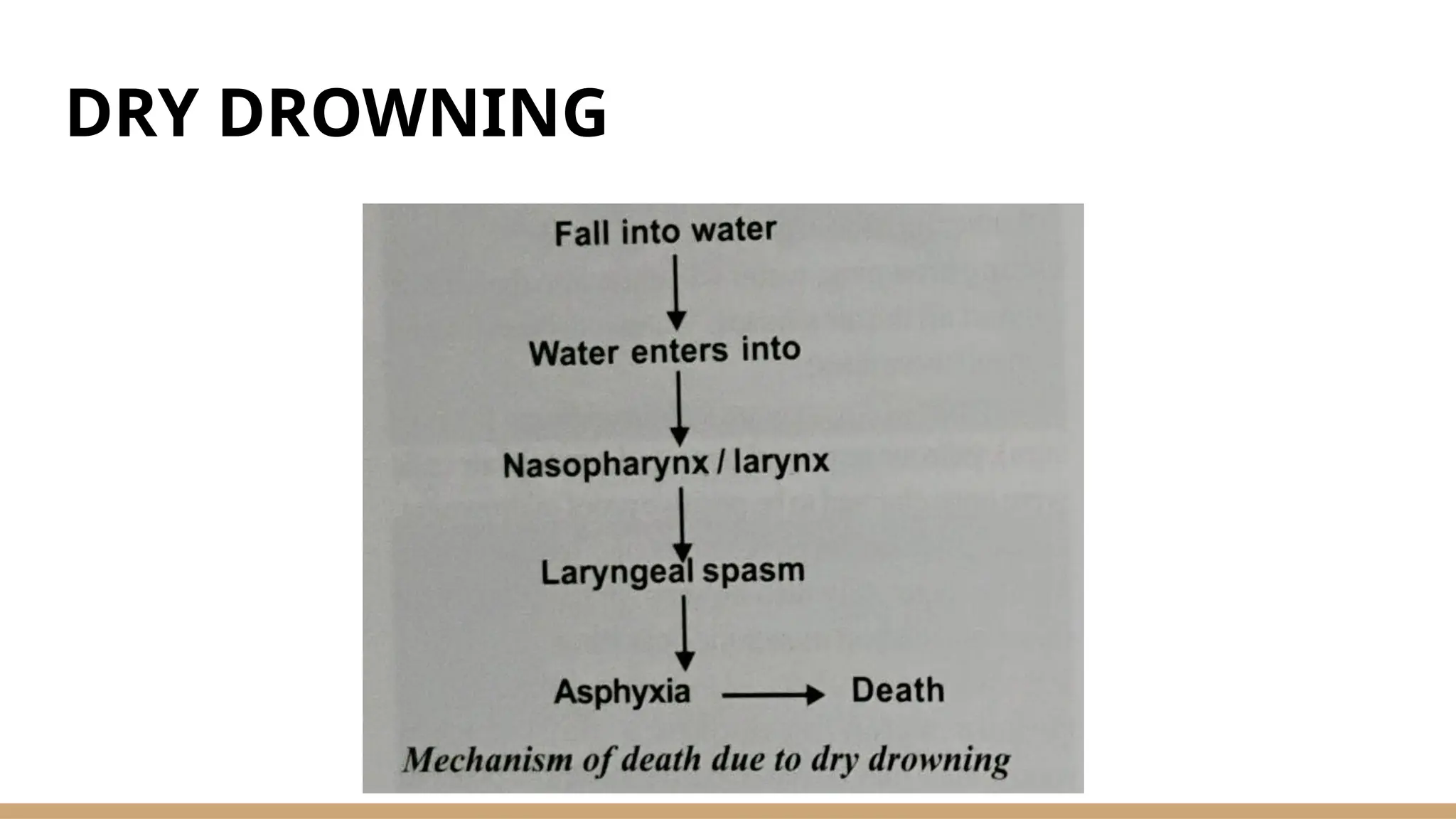 DRY DROWNING
 