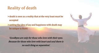 Separation Rumi Maulana Rumi life as a sufi | PPTX