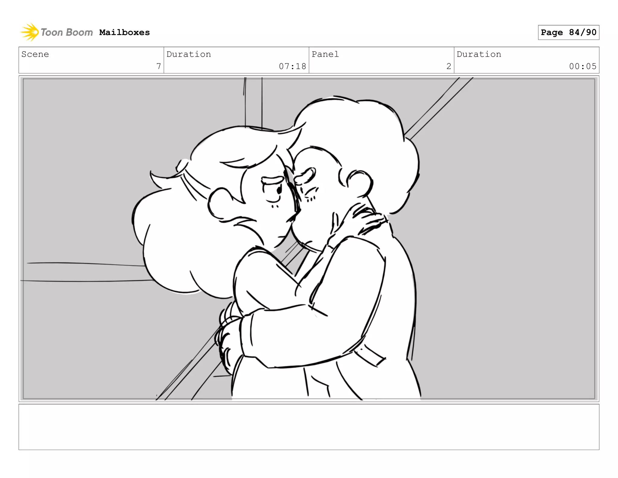 Scene
7
Duration
07:18
Panel
2
Duration
00:05
Mailboxes Page 84/90
 