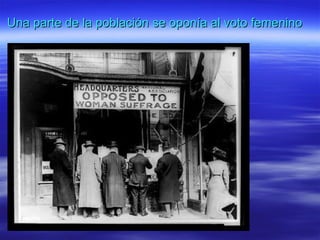 Sufragistas: lucha por el derecho a voto de la mujer 2015 | PPT