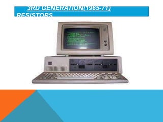 3RD GENERATION(1965-71)
RESISTORS
 