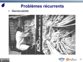 Problèmes récurrents
➢   Maintenabilité




                                  19
 