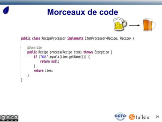 Morceaux de code




                   29
 