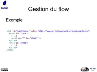 SUGF
            Gestion du flow
  Exemple
 