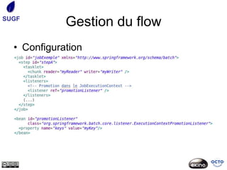 SUGF
             Gestion du flow
  • Configuration
 