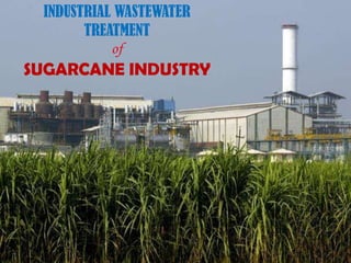 INDUSTRIAL WASTEWATER
TREATMENT
of

SUGARCANE INDUSTRY

 