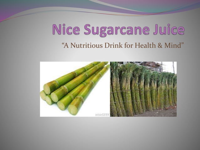 sugarcane juice business plan ppt