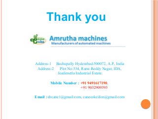 Heavy Duty Automatic Sugarcane Machines By Dr. Cane, Hyderabad 
