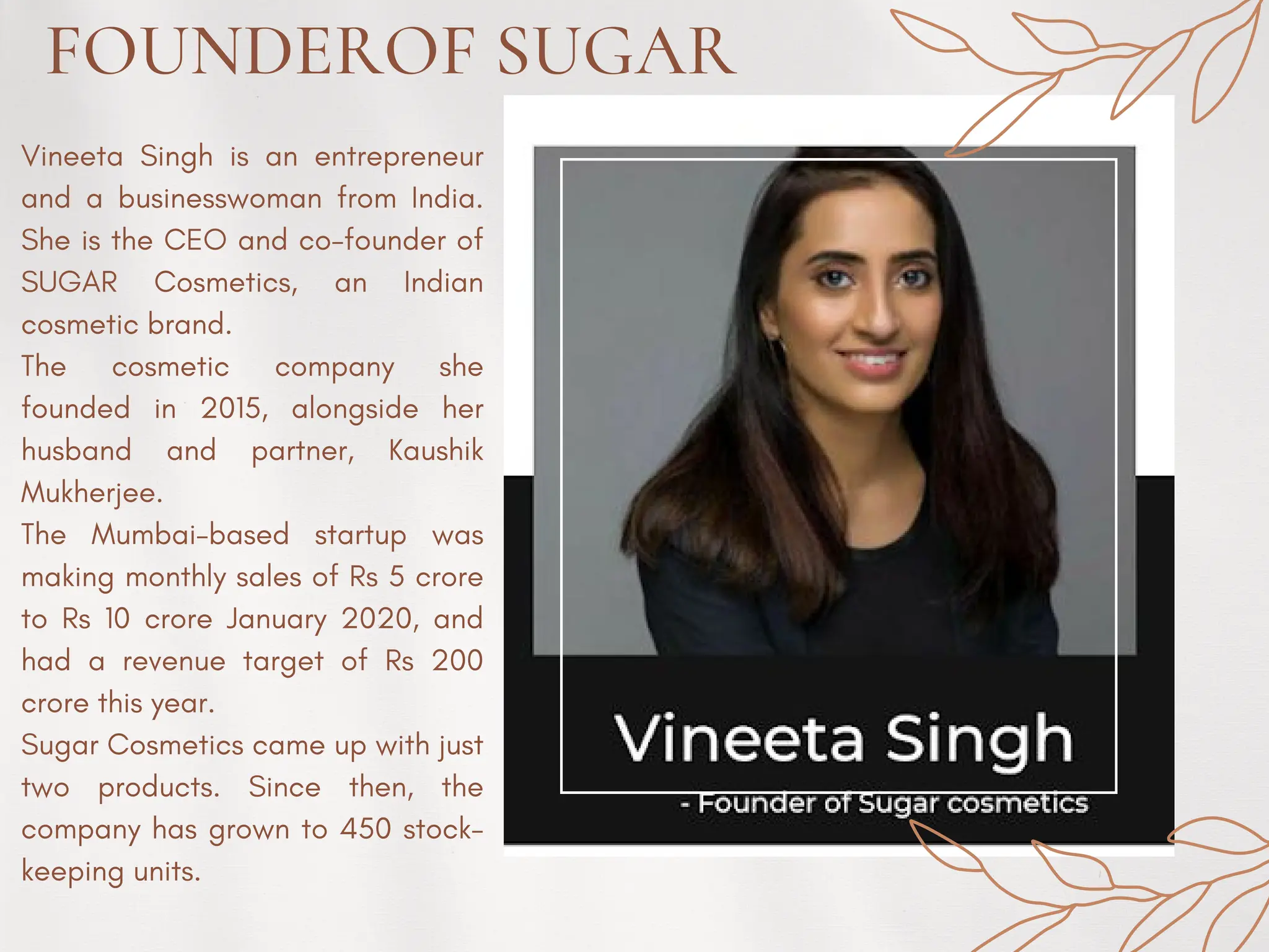 Which Entrepreneur Had A Significant Impact On The Cosmetics Industry