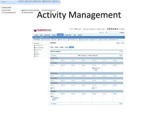 Activity Management