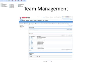 Team Management