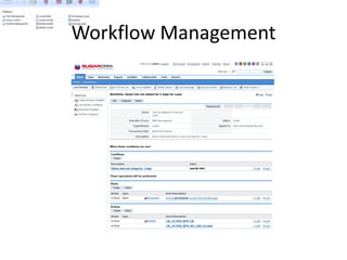 Workflow Management