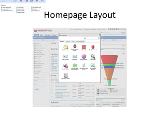 Homepage Layout
