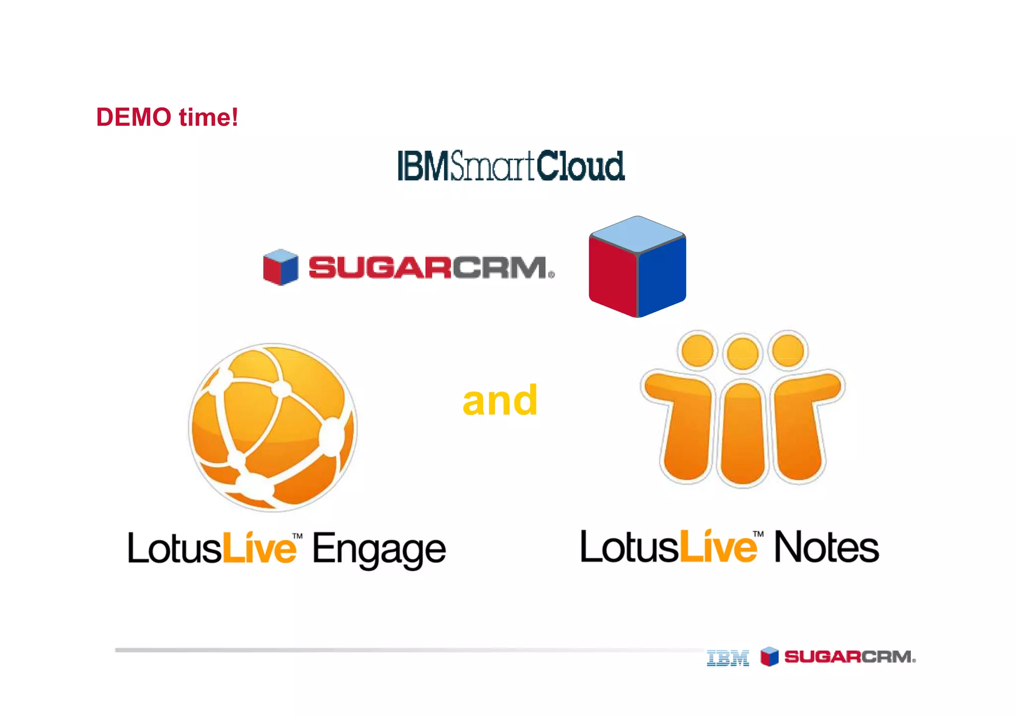 DEMO time!




             and
 