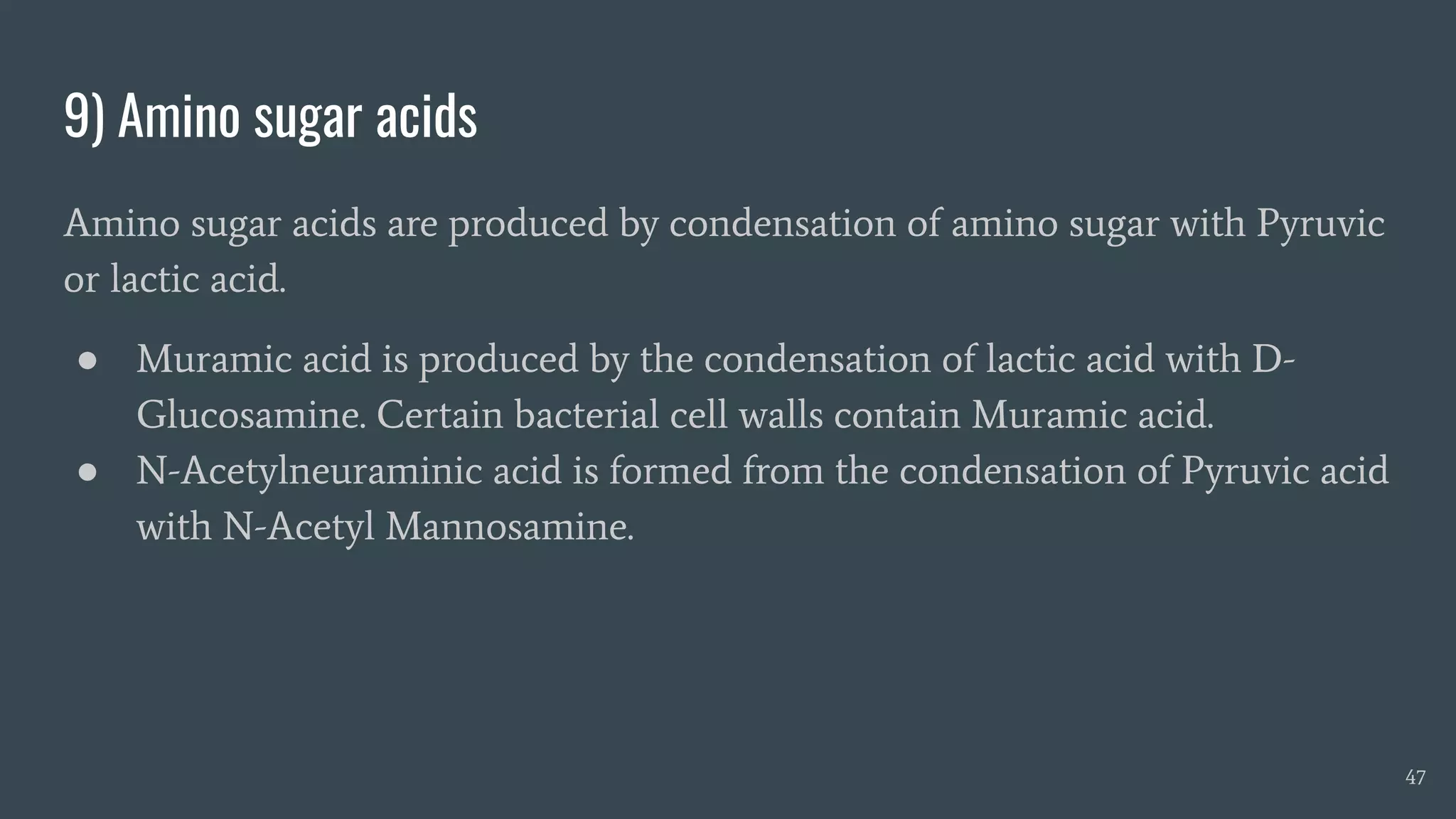 Sugar derivatives and reactions of monosaccharides | PDF