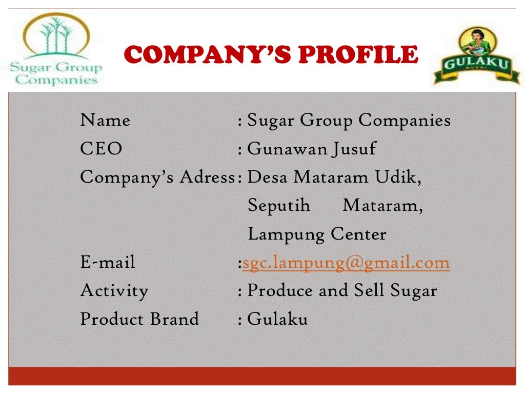 Sugar group companies