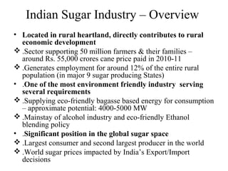 sugar industry in india