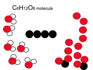 C 6 H 12 O 6 molecule 