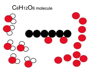 C 6 H 12 O 6 molecule 